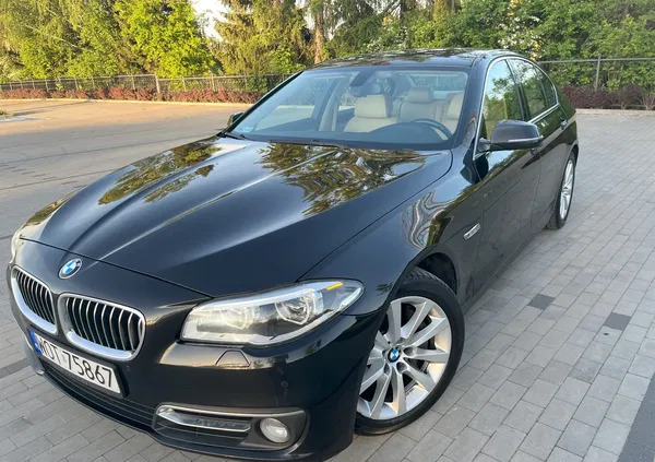 mazowieckie BMW Seria 5 cena 72570 przebieg: 248000, rok produkcji 2015 z Pruszków